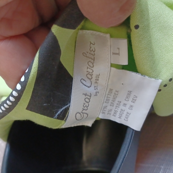 Great Cavalier Light Green Black Embellished Blazer, sz L - Picture 3 of 5